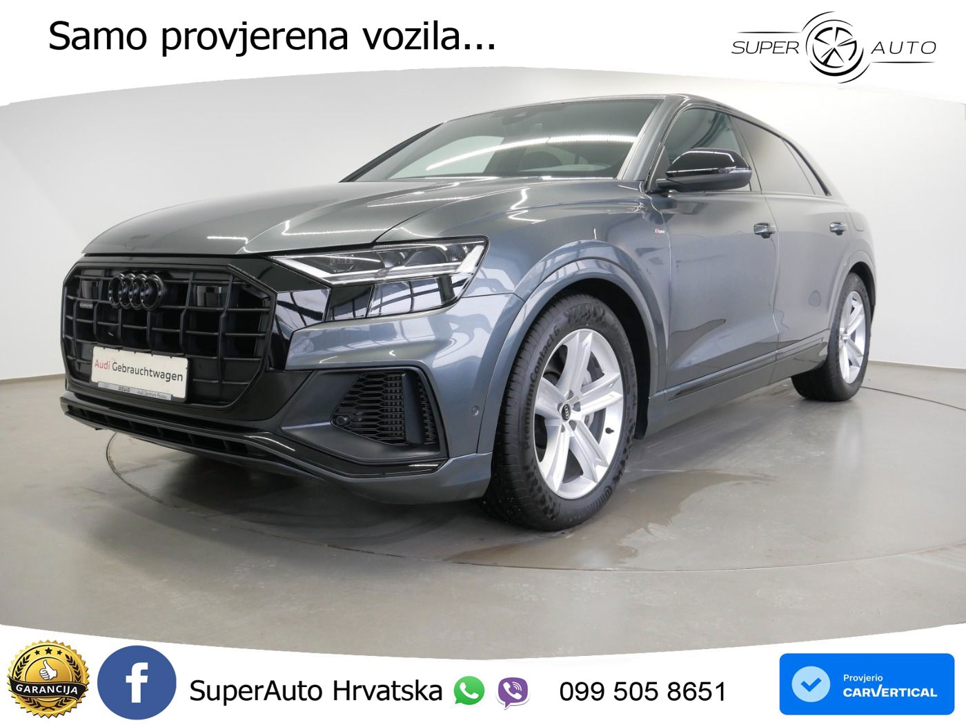 Audi Q8 55 TFSIe V6 (381 KS) quattro tiptronic