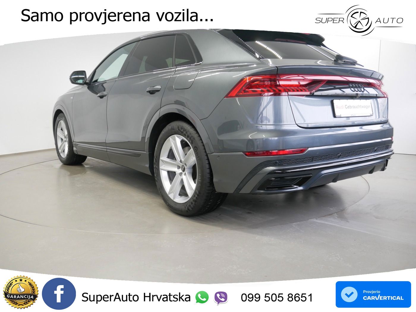 Audi Q8 55 TFSIe V6 (381 KS) quattro tiptronic