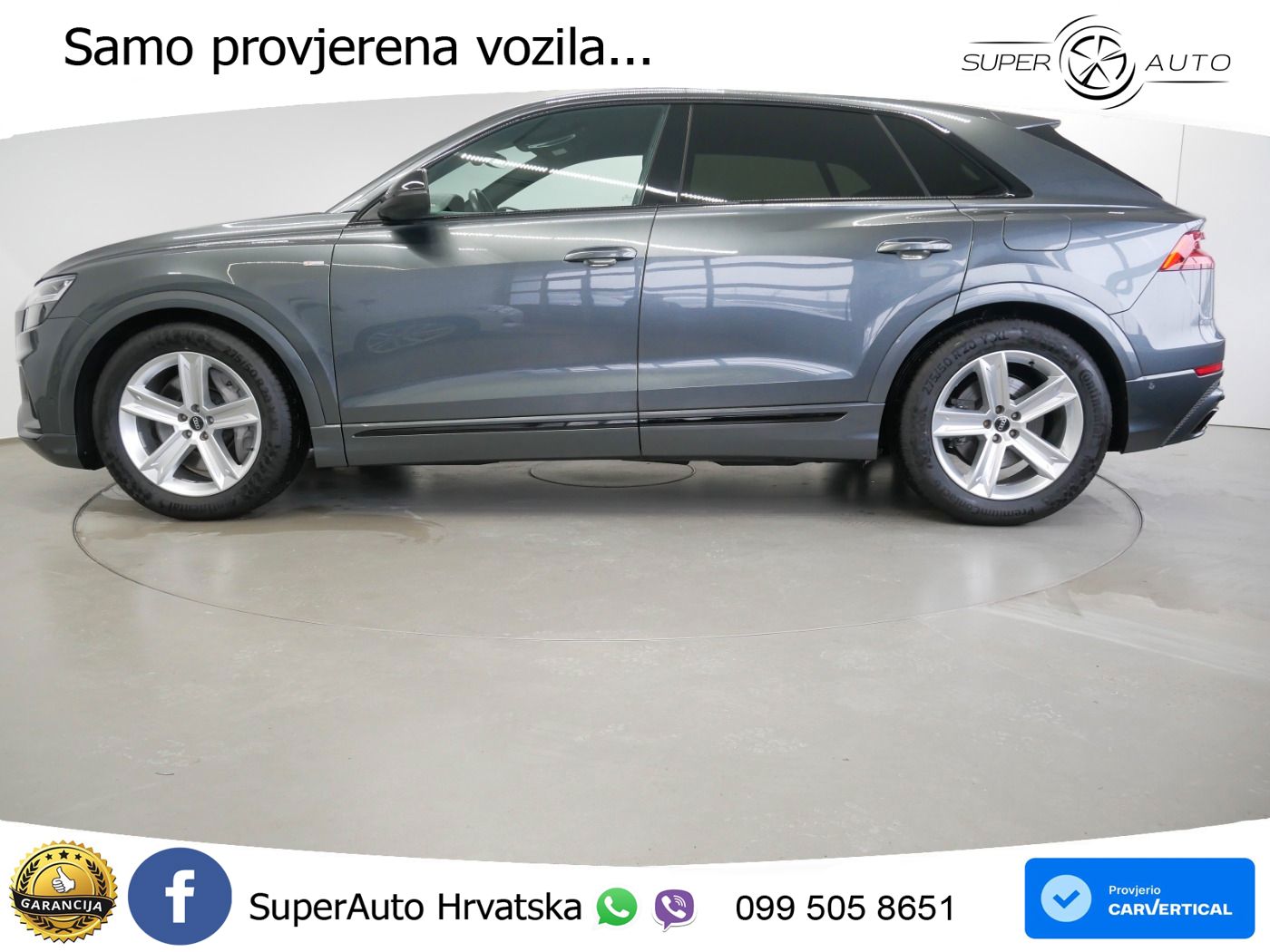 Audi Q8 55 TFSIe V6 (381 KS) quattro tiptronic