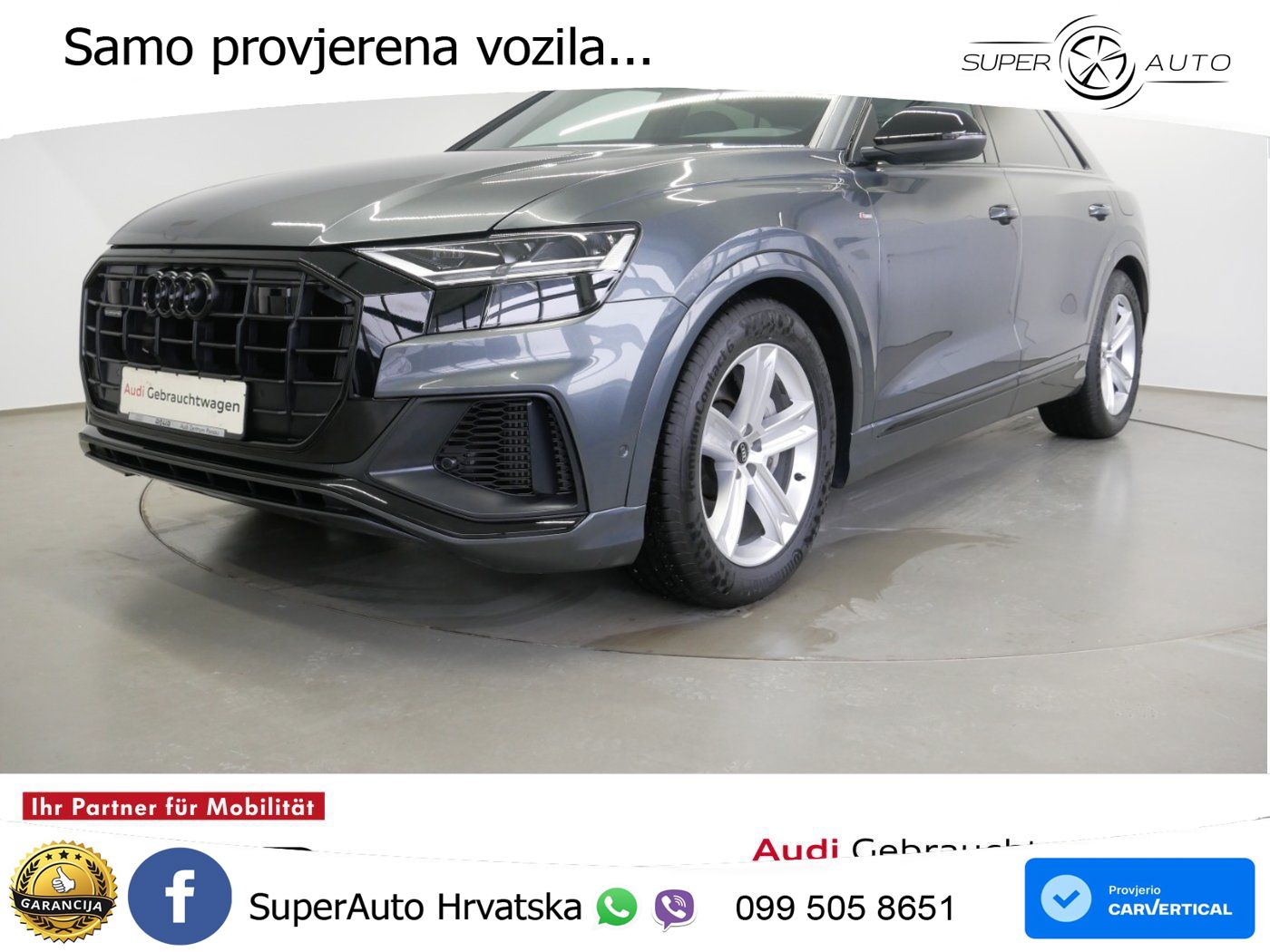 Audi Q8 55 TFSIe V6 (381 KS) quattro tiptronic