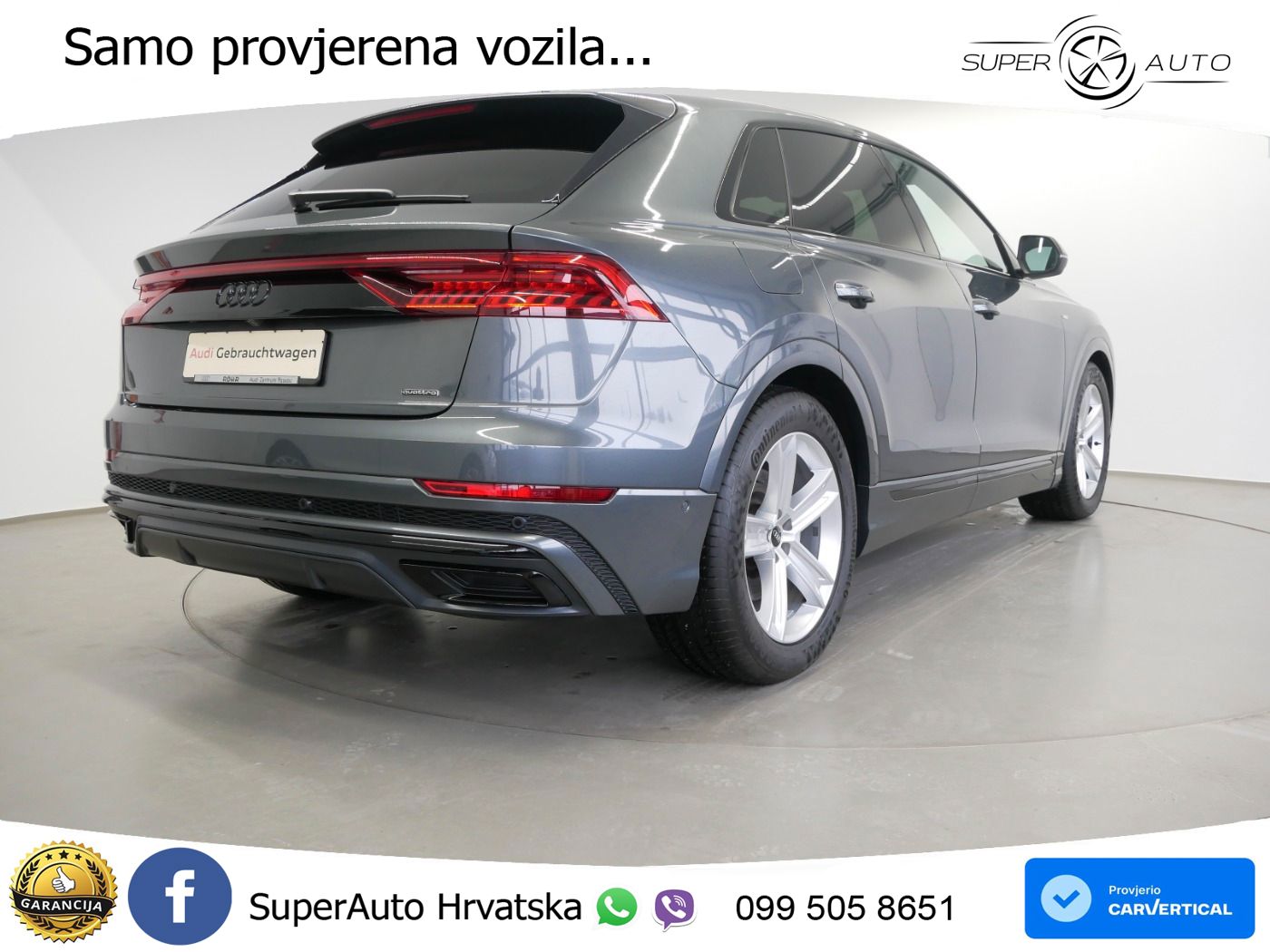 Audi Q8 55 TFSIe V6 (381 KS) quattro tiptronic