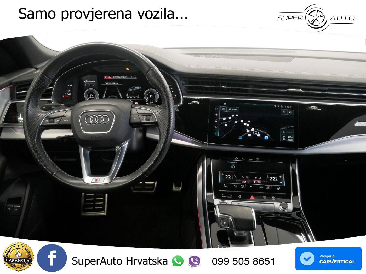 Audi Q8 55 TFSIe V6 (381 KS) quattro tiptronic