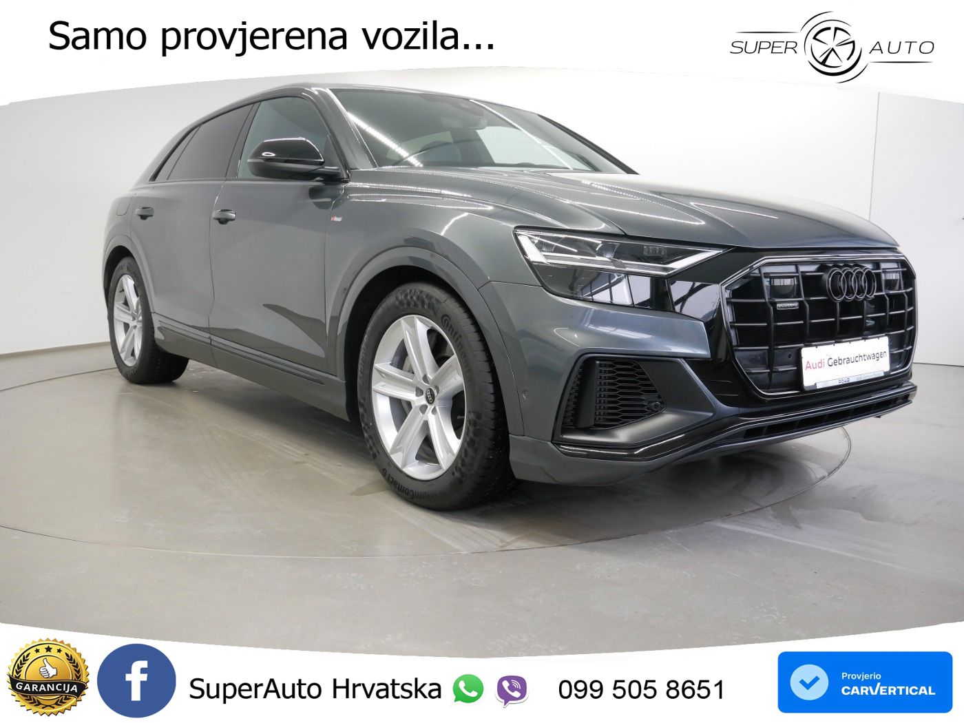 Audi Q8 55 TFSIe V6 (381 KS) quattro tiptronic