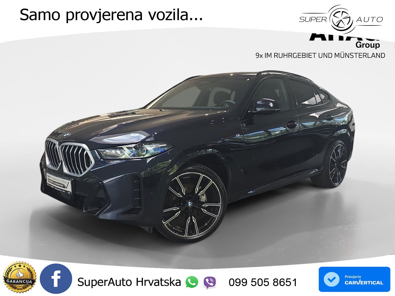 BMW X6 40d (352 KS) xDrive Steptronic M Sport LED+GR SJED+ACC
