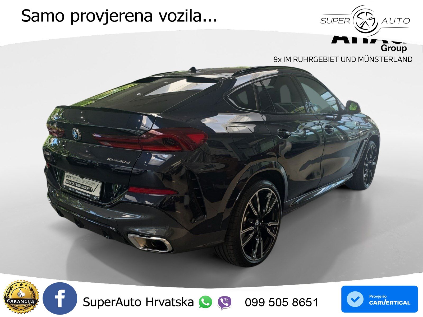 BMW X6 40d (352 KS) xDrive Steptronic M Sport LED+GR SJED+ACC