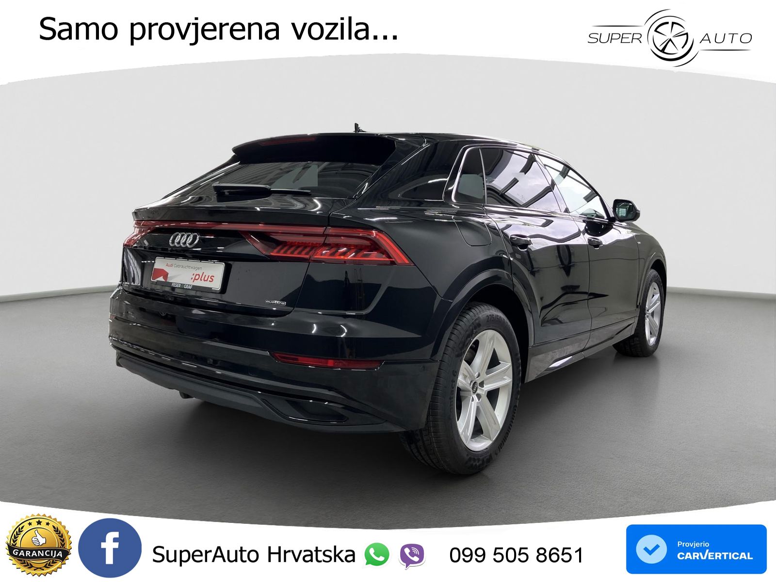 Audi Q8 55 TFSIe V6 (381 KS) quattro tiptronic
