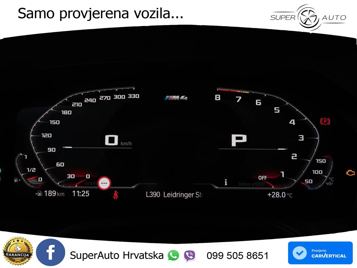 BMW M4 Competition 3.0 (510 KS) Steptronic