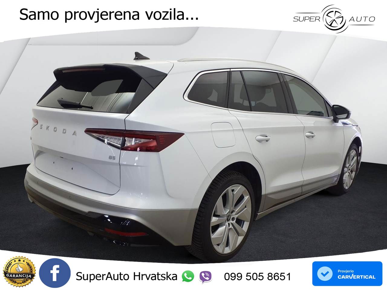 Škoda Enyaq 85 82 kWh (286 KS) LED+GR SJED+ACC