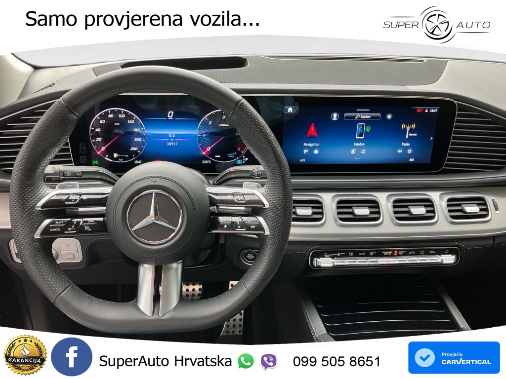 Mercedes GLE 450d (367 KS) EQ Boost 4MATIC 9G-TRONIC AMG LED+GR SJED+ACC