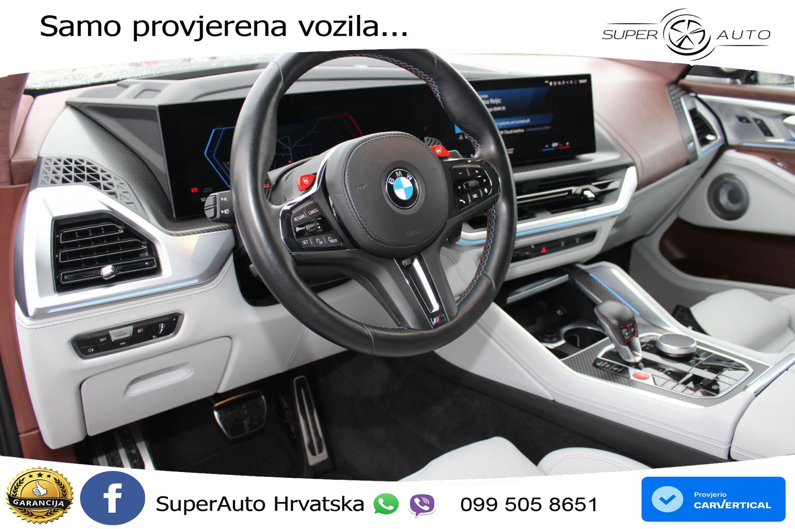 BMW XM 4.4 V8 (653 KS) xDrive Steptronic LED+GR SJED+ACC