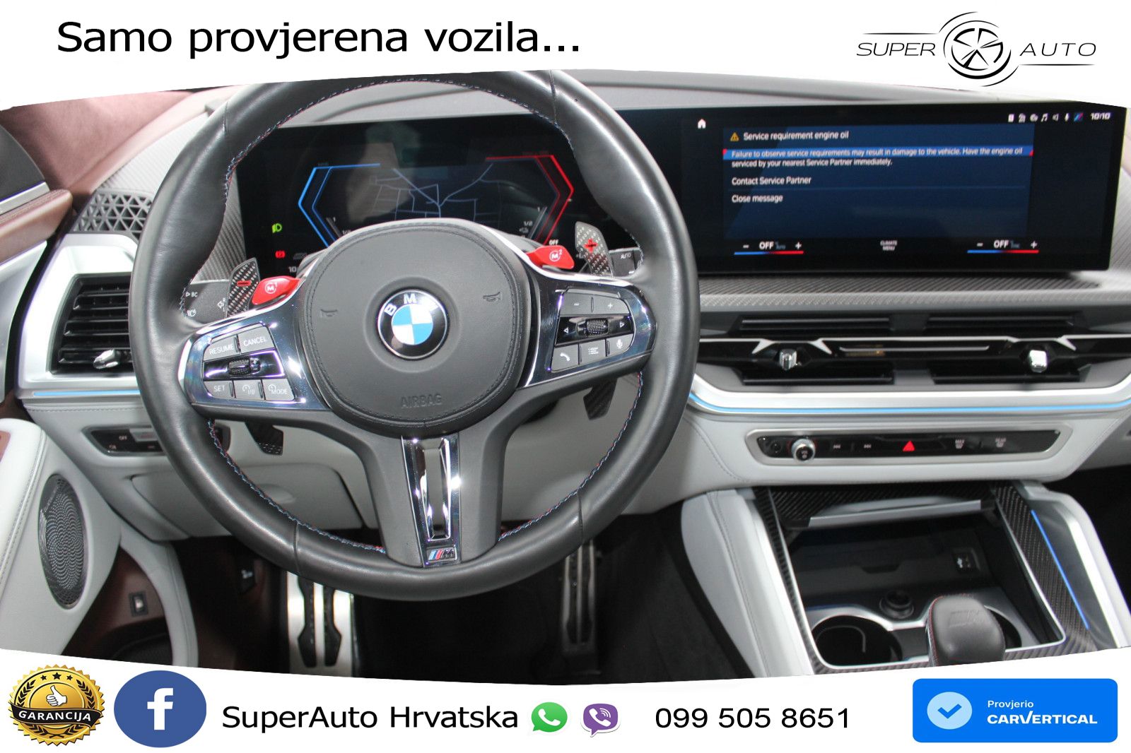 BMW XM 4.4 V8 (653 KS) xDrive Steptronic LED+GR SJED+ACC