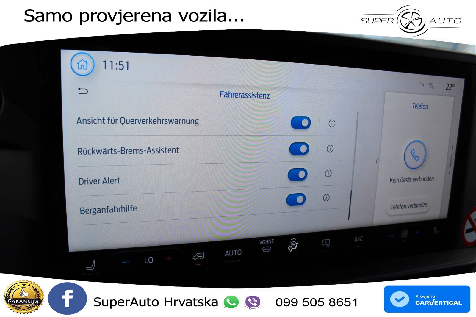 Ford Transit 136 KS LED+GR SJED+ACC
