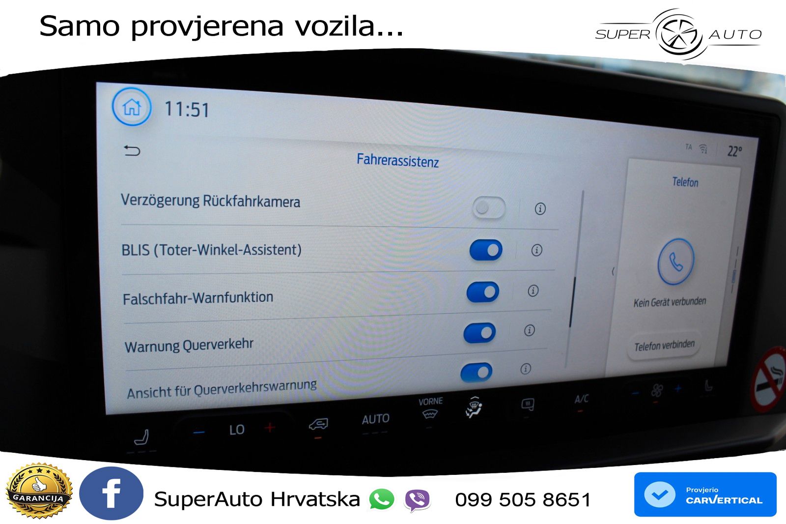 Ford Transit 136 KS LED+GR SJED+ACC