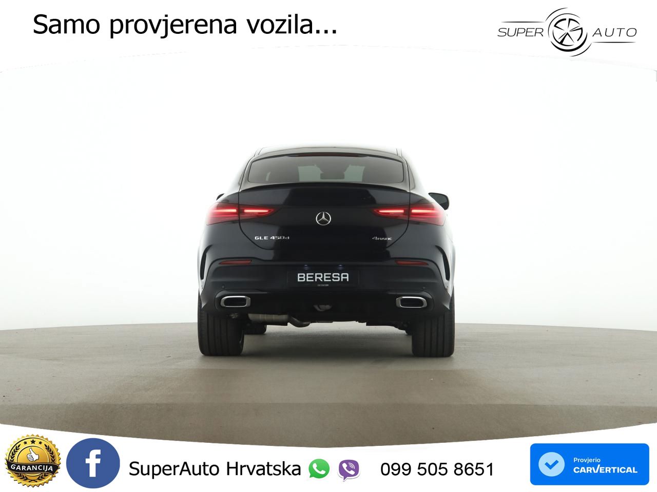 Mercedes GLE Coupe 450d (367 KS) EQ Boost 4MATIC 9G-TRONIC AMG LED+GR SJED+ACC