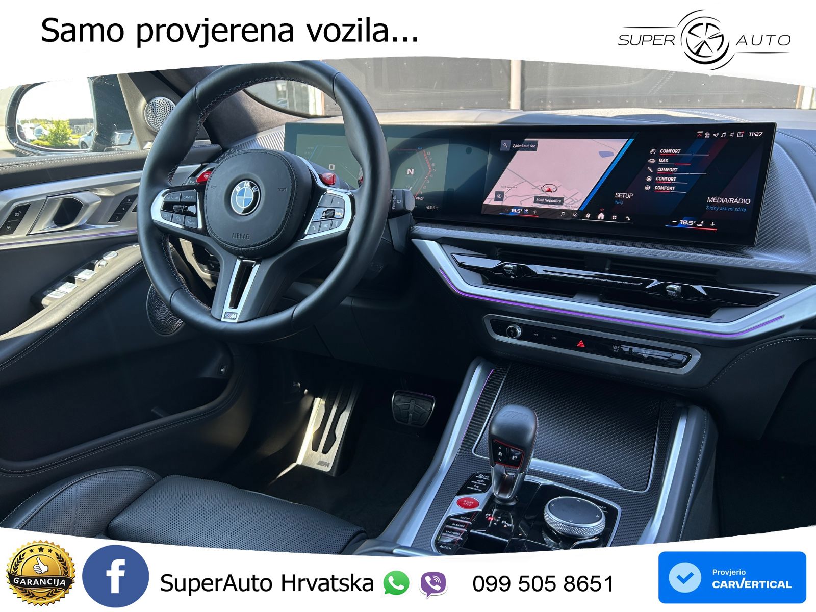 BMW XM 4.4 V8 (653 KS) xDrive Steptronic LED+GR SJED+ACC