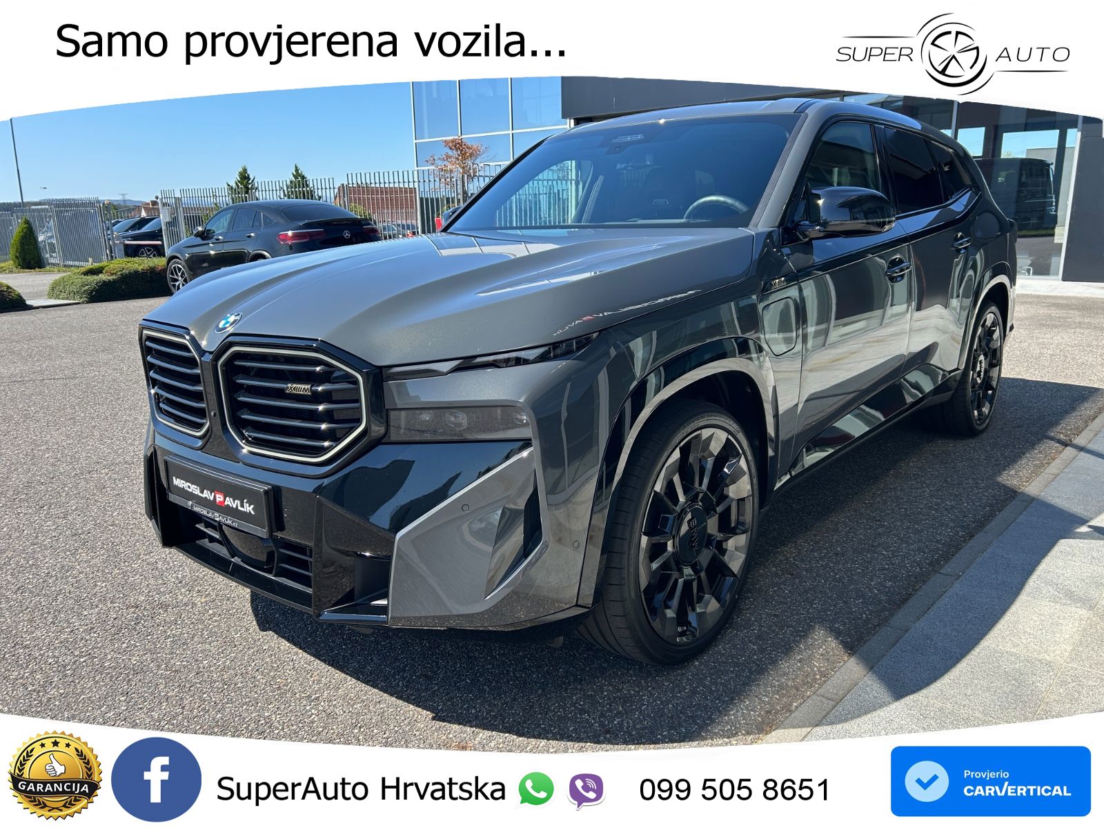 BMW XM 4.4 V8 (653 KS) xDrive Steptronic LED+GR SJED+ACC
