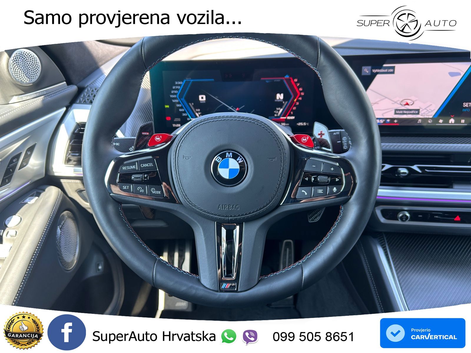 BMW XM 4.4 V8 (653 KS) xDrive Steptronic LED+GR SJED+ACC