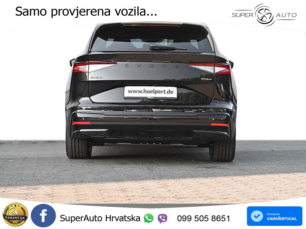 Škoda Enyaq 60 63 kWh (204 KS) SportLine LED+GR SJED+ACC