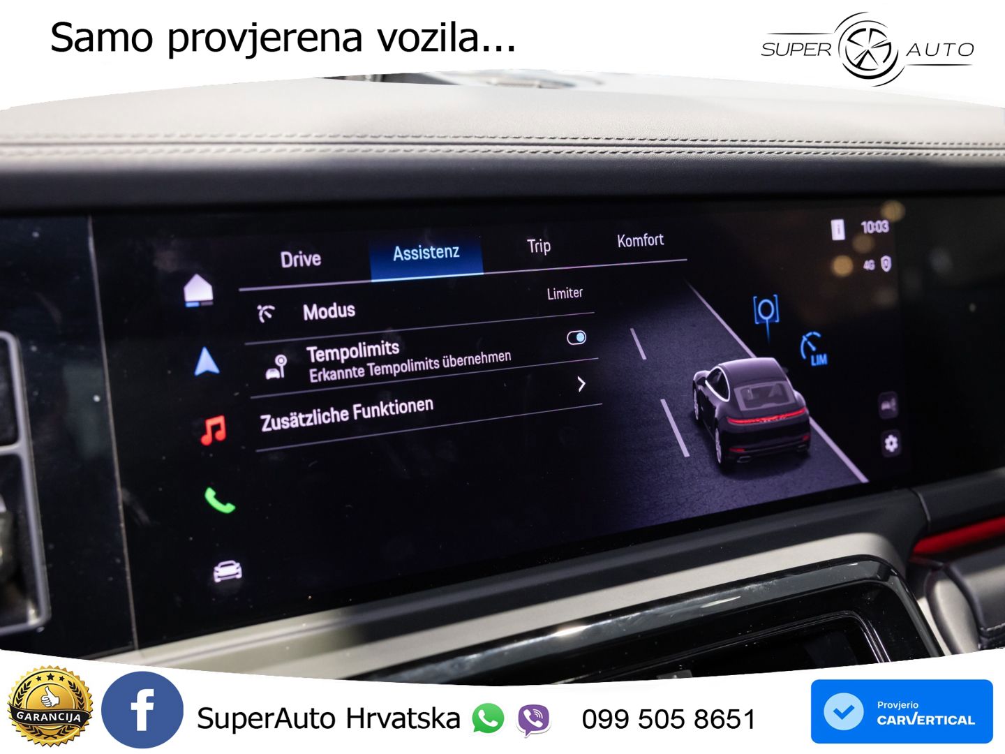 Porsche Panamera 4S 2.9 V6 (544 KS) E-Hybrid PDK ZRAČNI+ACC+GR SJED+KAM+PANO