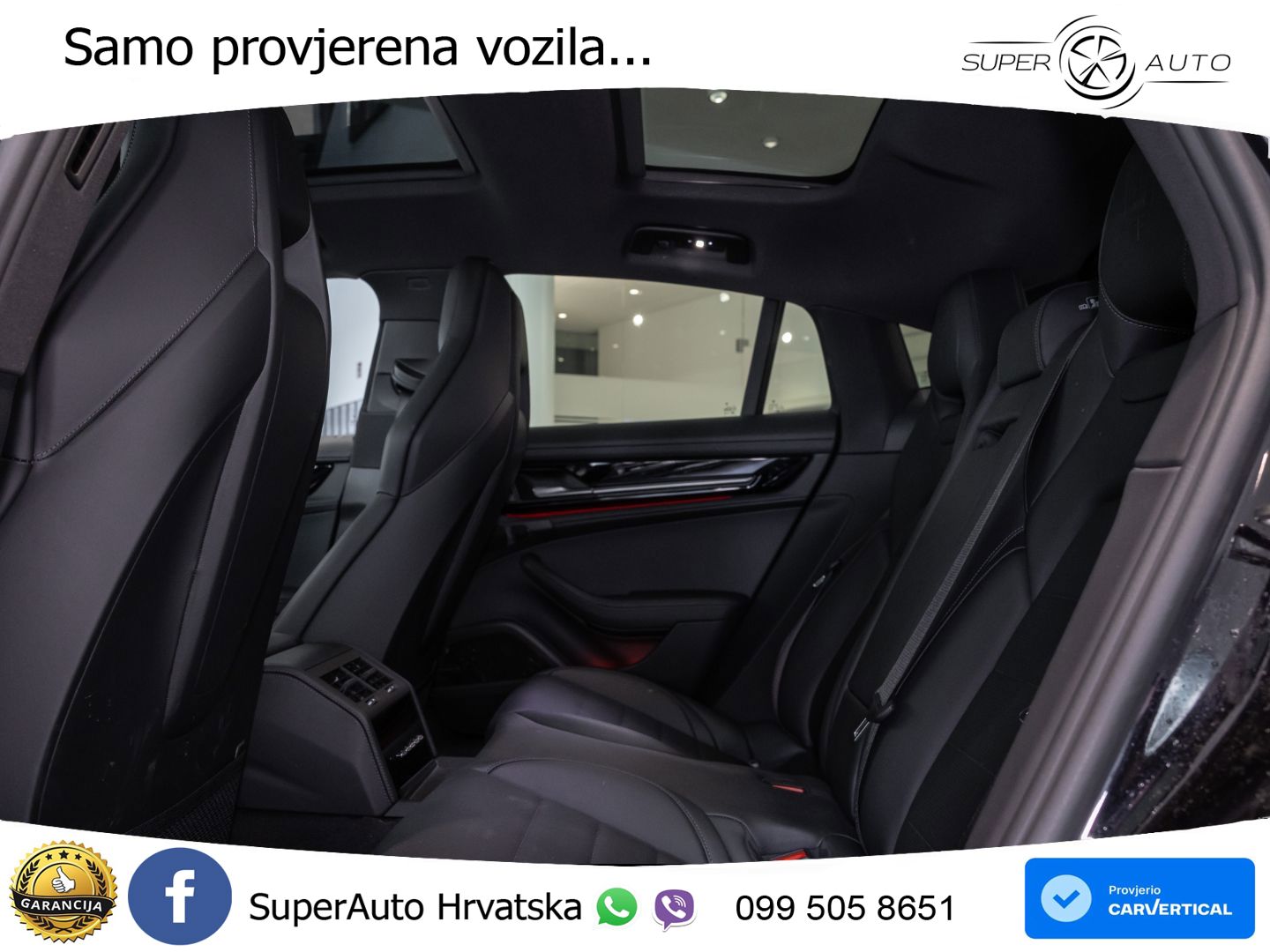 Porsche Panamera 4S 2.9 V6 (544 KS) E-Hybrid PDK ZRAČNI+ACC+GR SJED+KAM+PANO