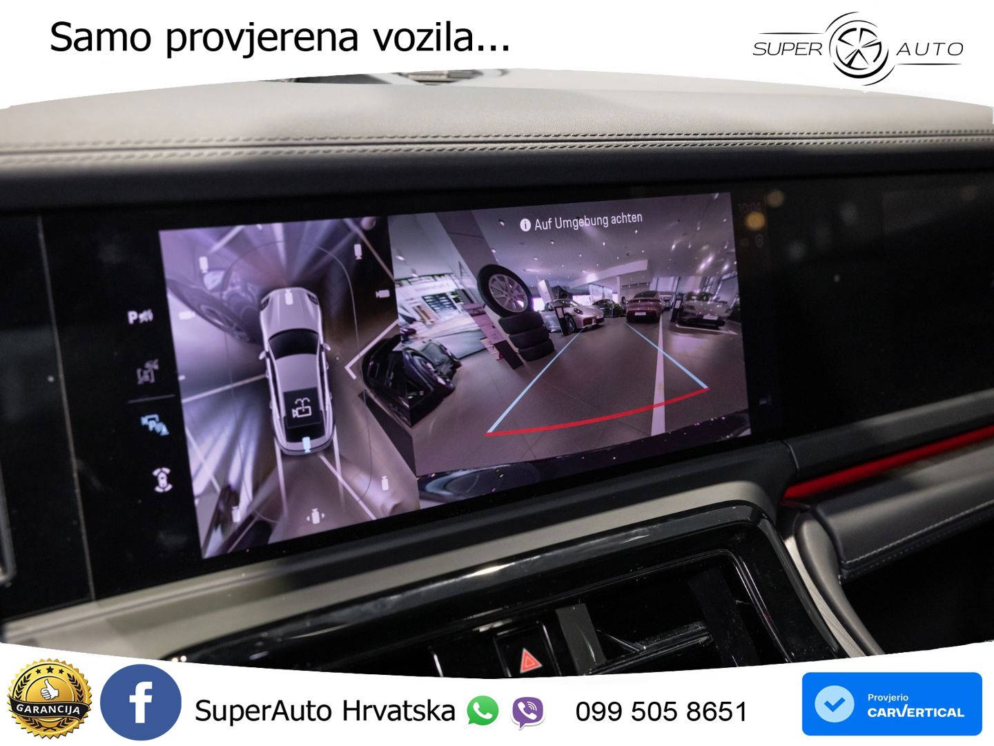 Porsche Panamera 4S 2.9 V6 (544 KS) E-Hybrid PDK ZRAČNI+ACC+GR SJED+KAM+PANO