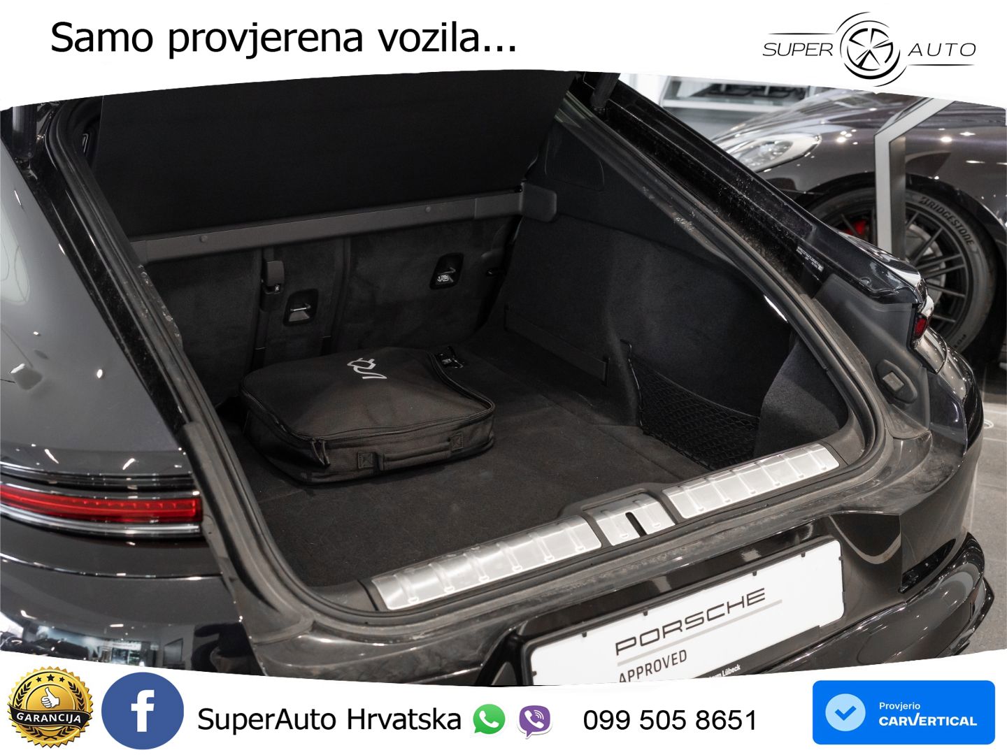 Porsche Panamera 4S 2.9 V6 (544 KS) E-Hybrid PDK ZRAČNI+ACC+GR SJED+KAM+PANO
