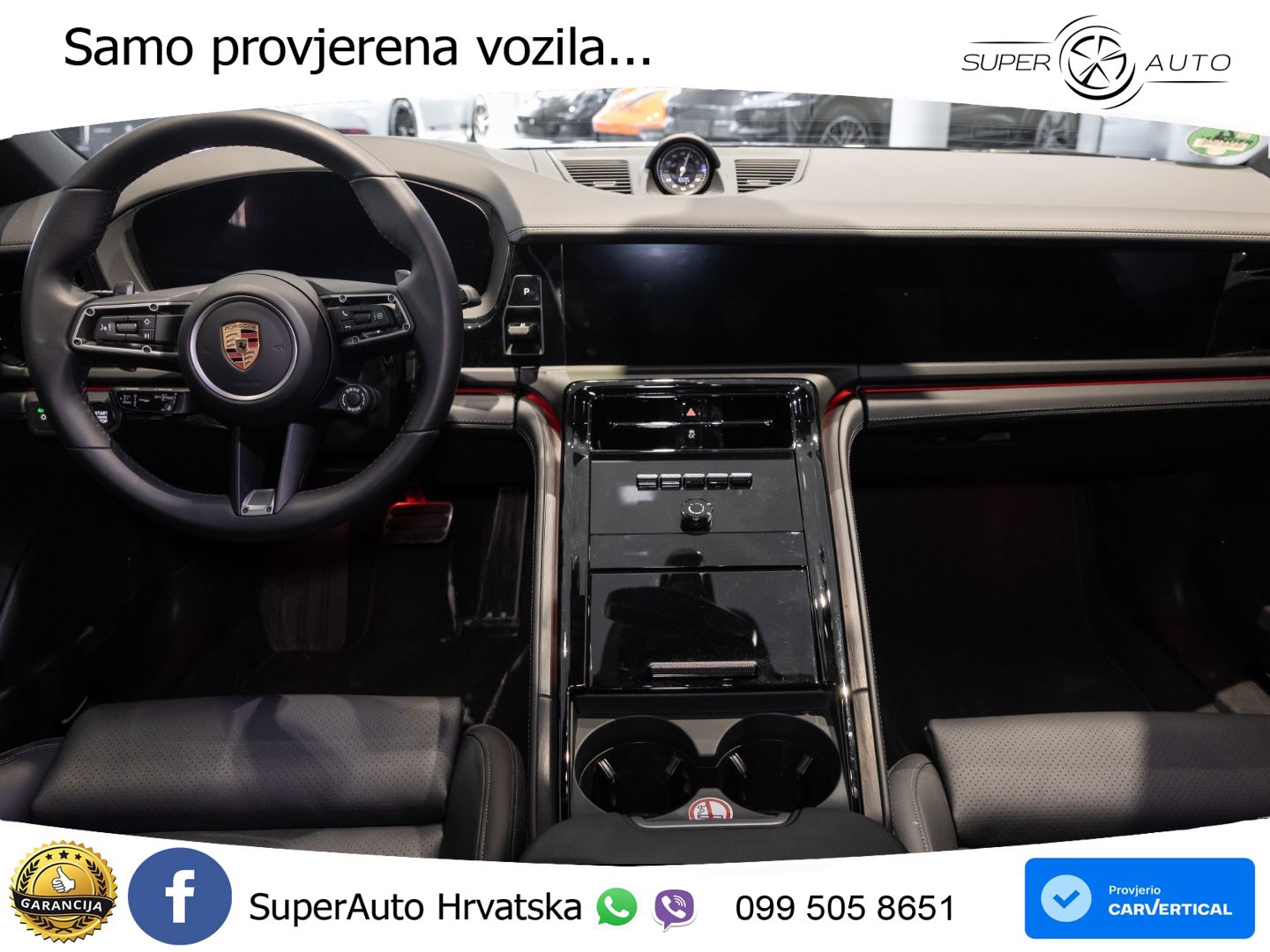 Porsche Panamera 4S 2.9 V6 (544 KS) E-Hybrid PDK ZRAČNI+ACC+GR SJED+KAM+PANO
