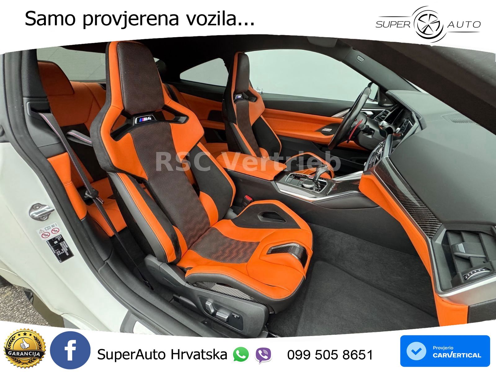 BMW M4 Competition 3.0 (510 KS) Steptronic LED+GR SJED+ACC