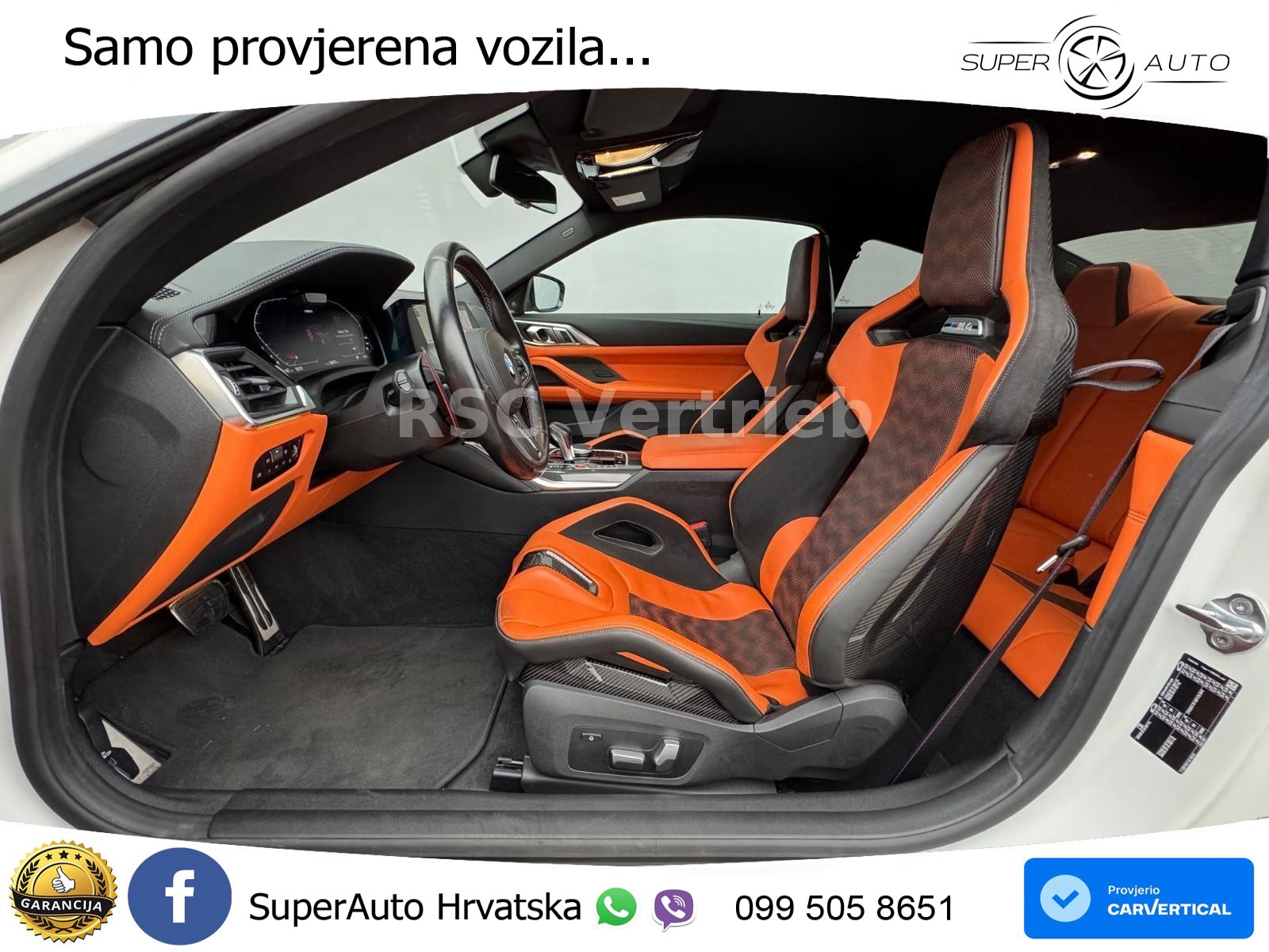 BMW M4 Competition 3.0 (510 KS) Steptronic LED+GR SJED+ACC