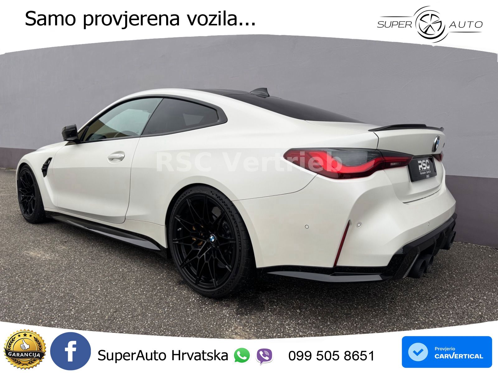 BMW M4 Competition 3.0 (510 KS) Steptronic LED+GR SJED+ACC