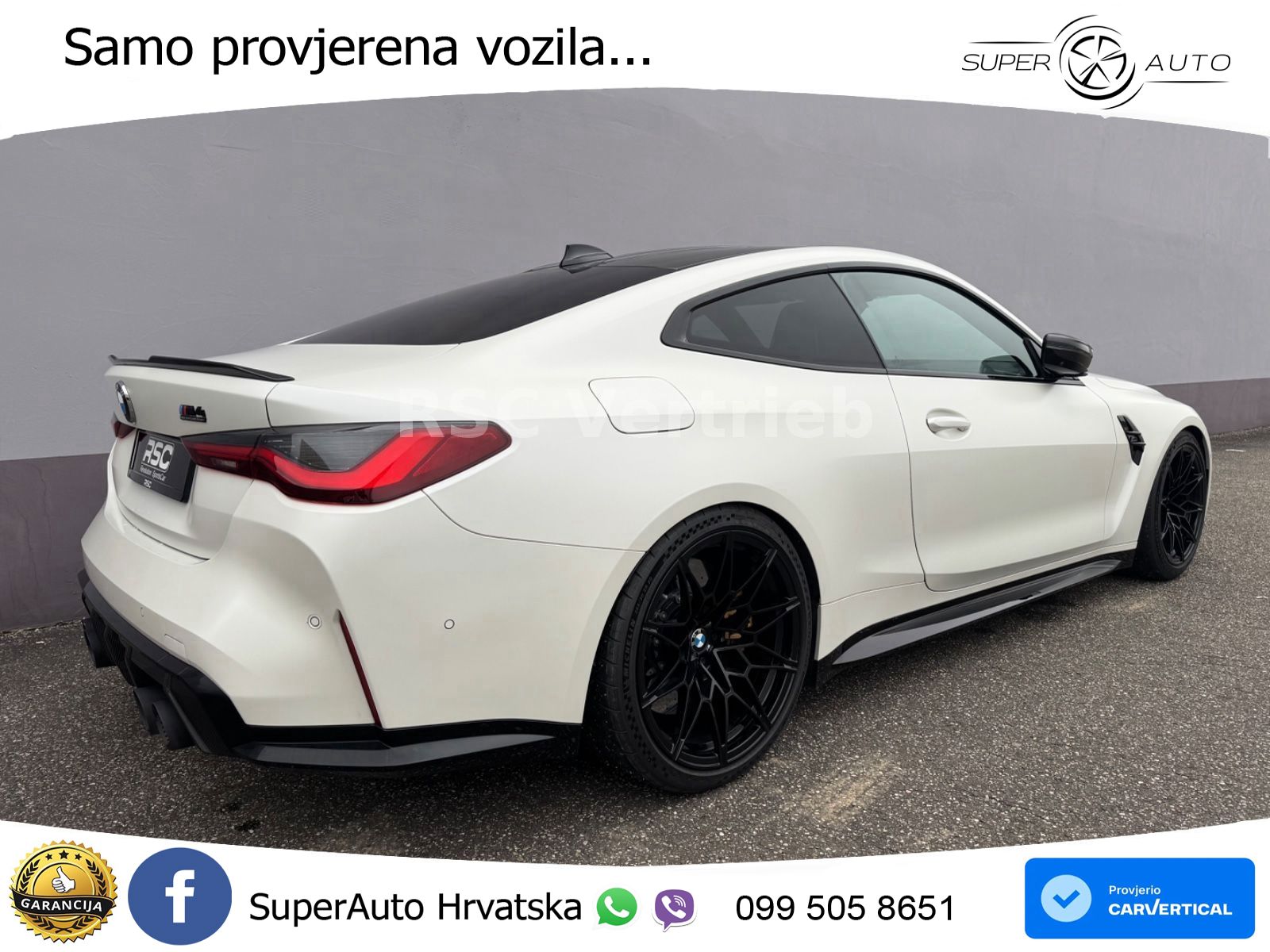 BMW M4 Competition 3.0 (510 KS) Steptronic LED+GR SJED+ACC