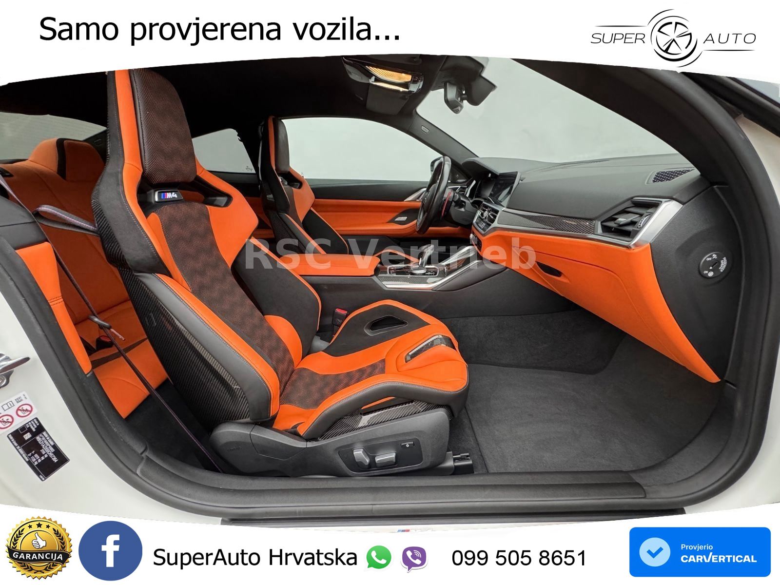 BMW M4 Competition 3.0 (510 KS) Steptronic LED+GR SJED+ACC
