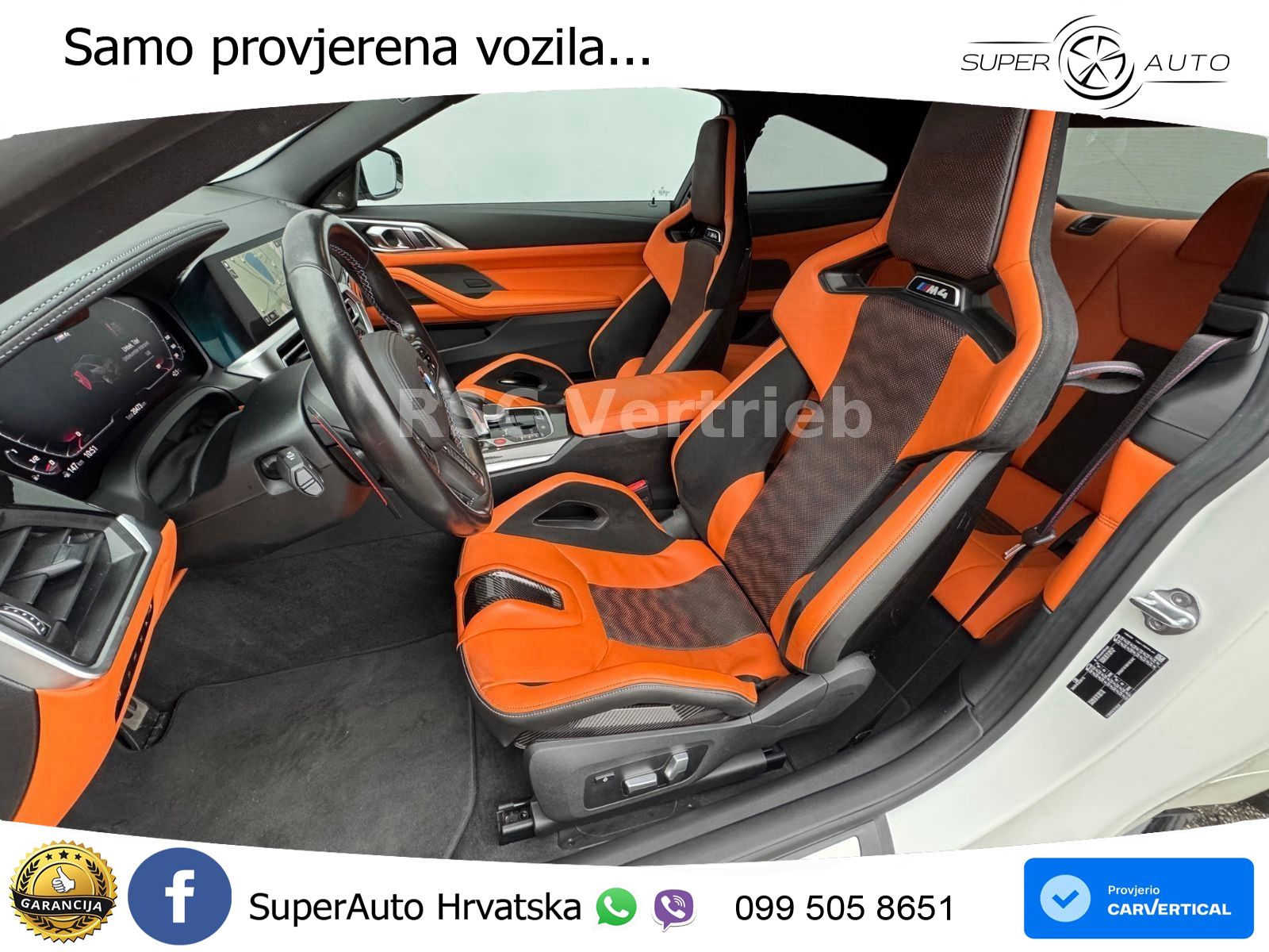 BMW M4 Competition 3.0 (510 KS) Steptronic LED+GR SJED+ACC