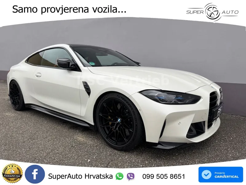 BMW M4 Competition 3.0 (510 KS) Steptronic LED+GR SJED+ACC