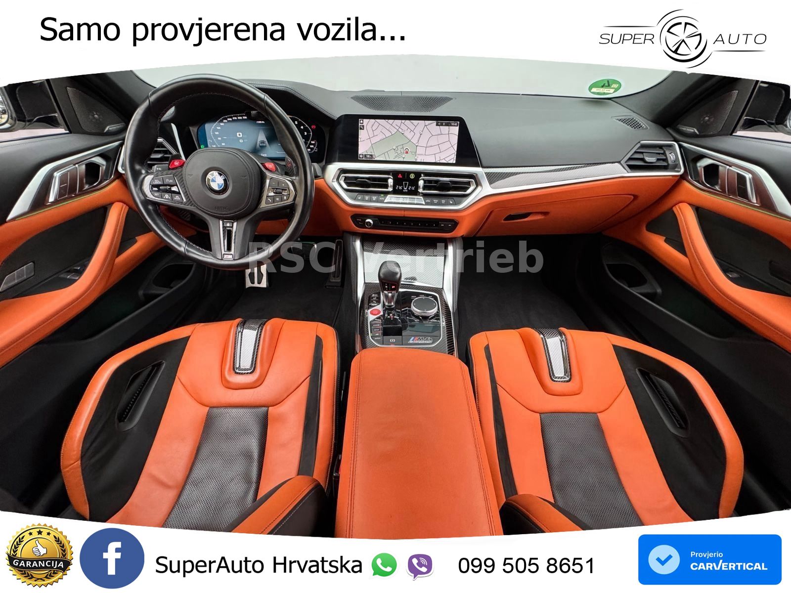 BMW M4 Competition 3.0 (510 KS) Steptronic LED+GR SJED+ACC