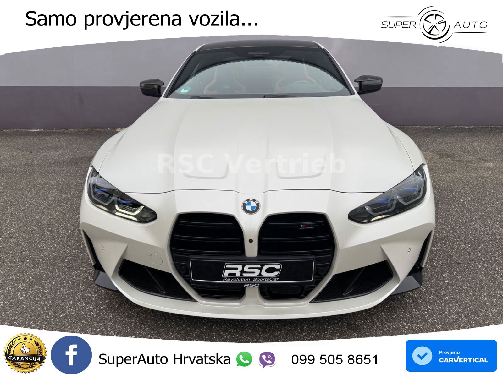 BMW M4 Competition 3.0 (510 KS) Steptronic LED+GR SJED+ACC