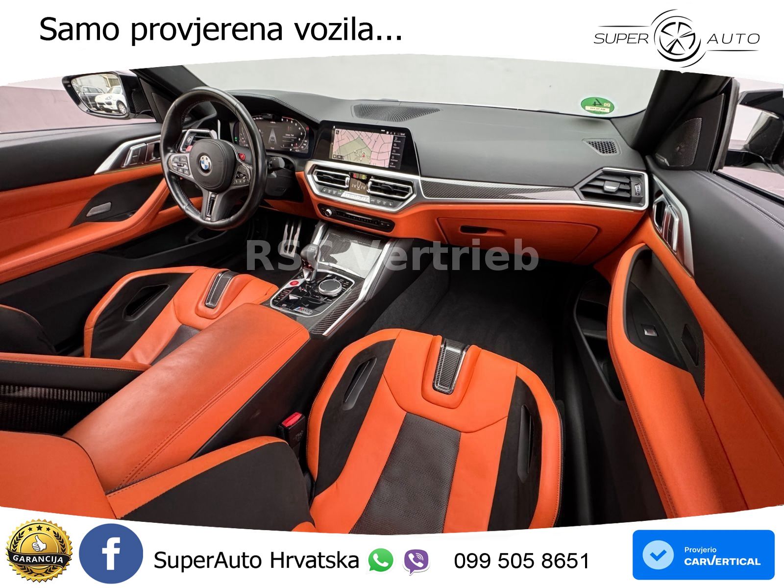 BMW M4 Competition 3.0 (510 KS) Steptronic LED+GR SJED+ACC