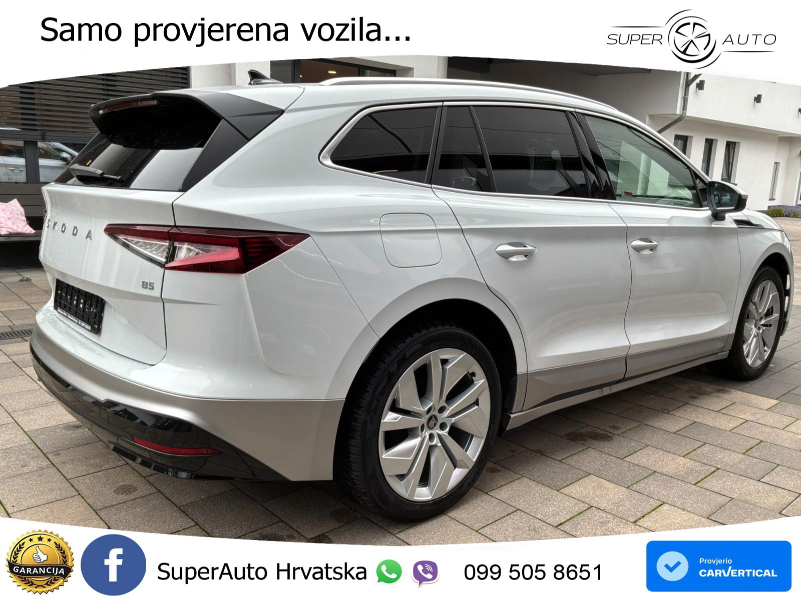 Škoda Enyaq 85 82 kWh (286 KS) LED+GR SJED+ACC