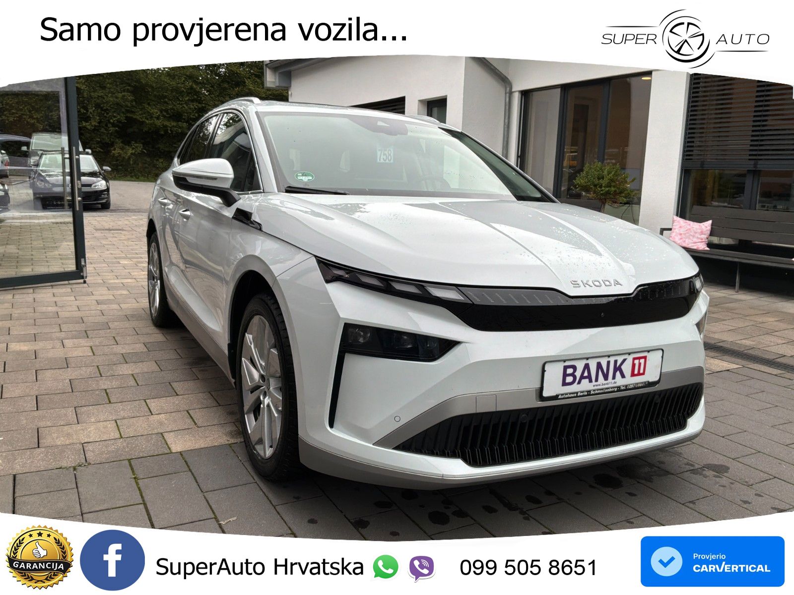 Škoda Enyaq 85 82 kWh (286 KS) LED+GR SJED+ACC