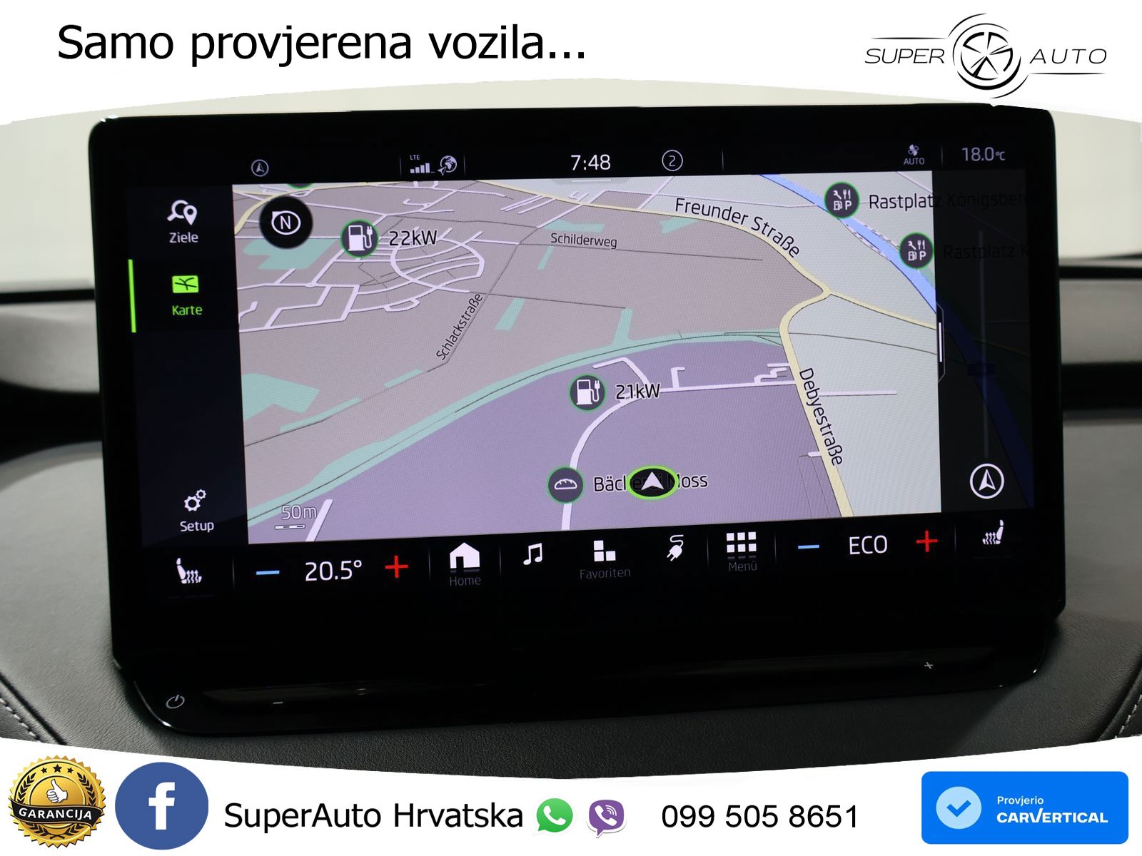 Škoda Enyaq iV 80 82 kWh (204 KS) SportLine LED+GR SJED+ACC