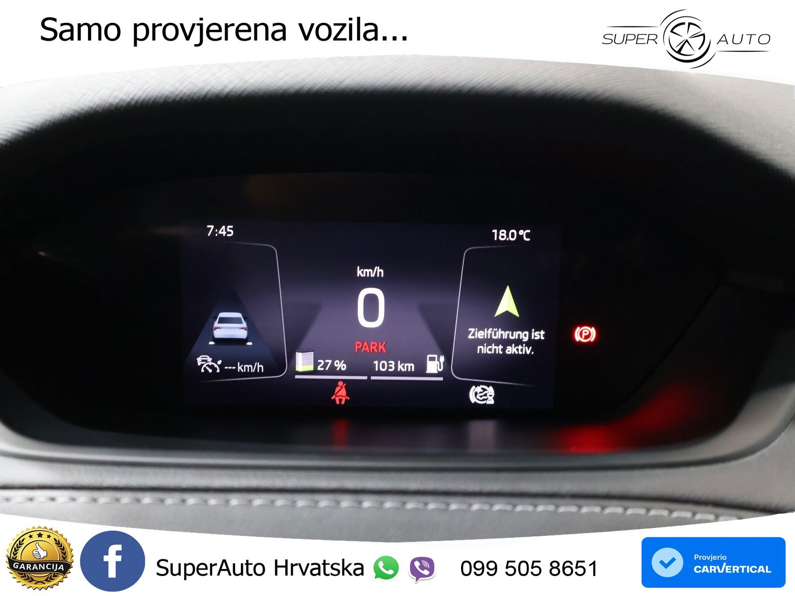 Škoda Enyaq iV 80 82 kWh (204 KS) SportLine LED+GR SJED+ACC