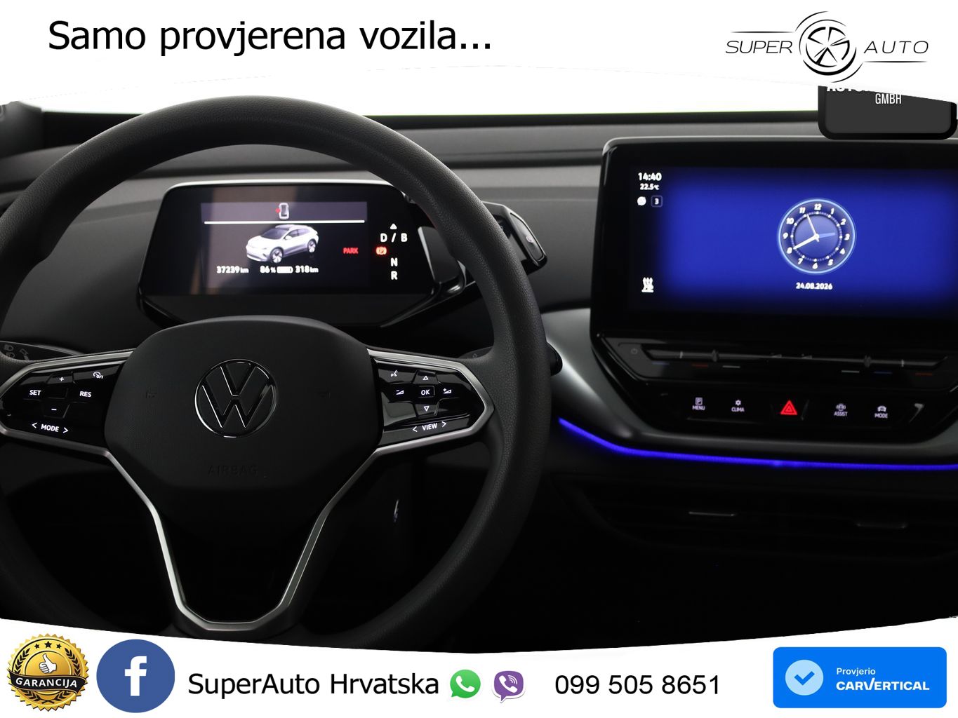 Volkswagen ID.4 Pro Performance 82 kWh (204 KS) LED+ACC
