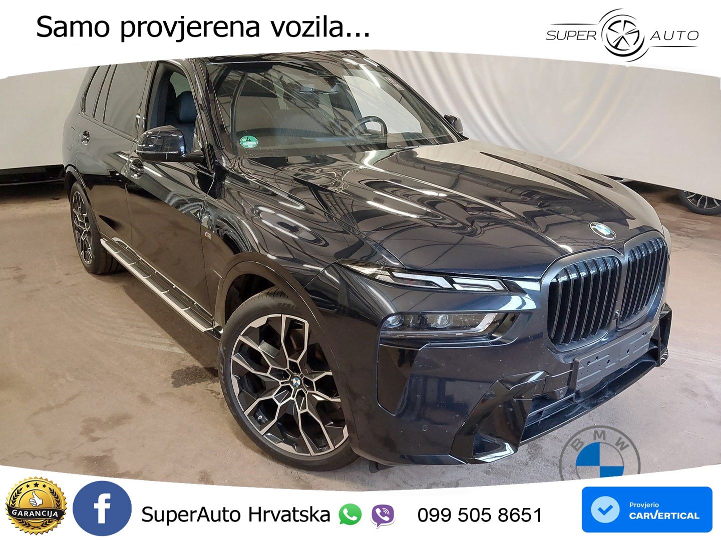 BMW X7 40d (352 KS) xDrive Steptronic M Sport LED+GR SJED+ACC