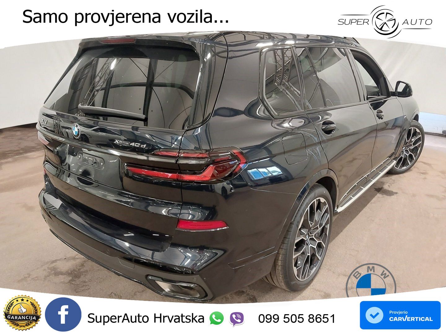 BMW X7 40d (352 KS) xDrive Steptronic M Sport LED+GR SJED+ACC