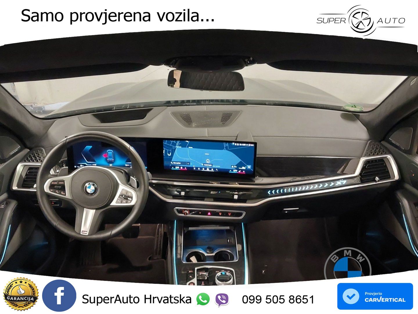 BMW X7 40d (352 KS) xDrive Steptronic M Sport LED+GR SJED+ACC