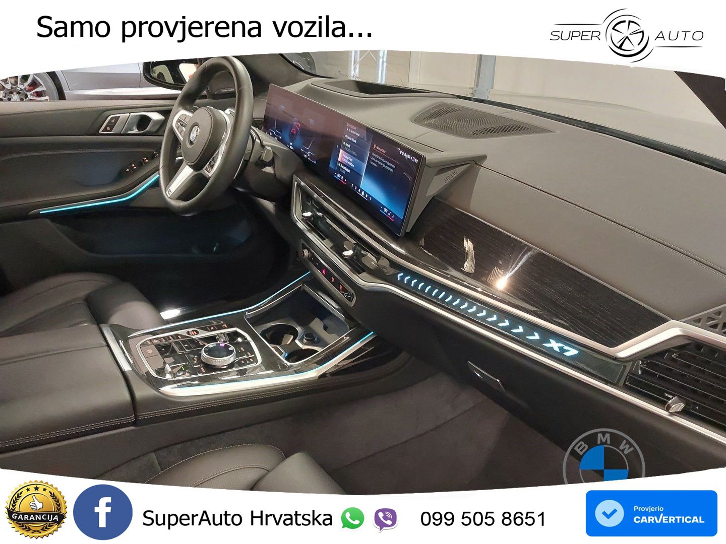 BMW X7 40d (352 KS) xDrive Steptronic M Sport LED+GR SJED+ACC