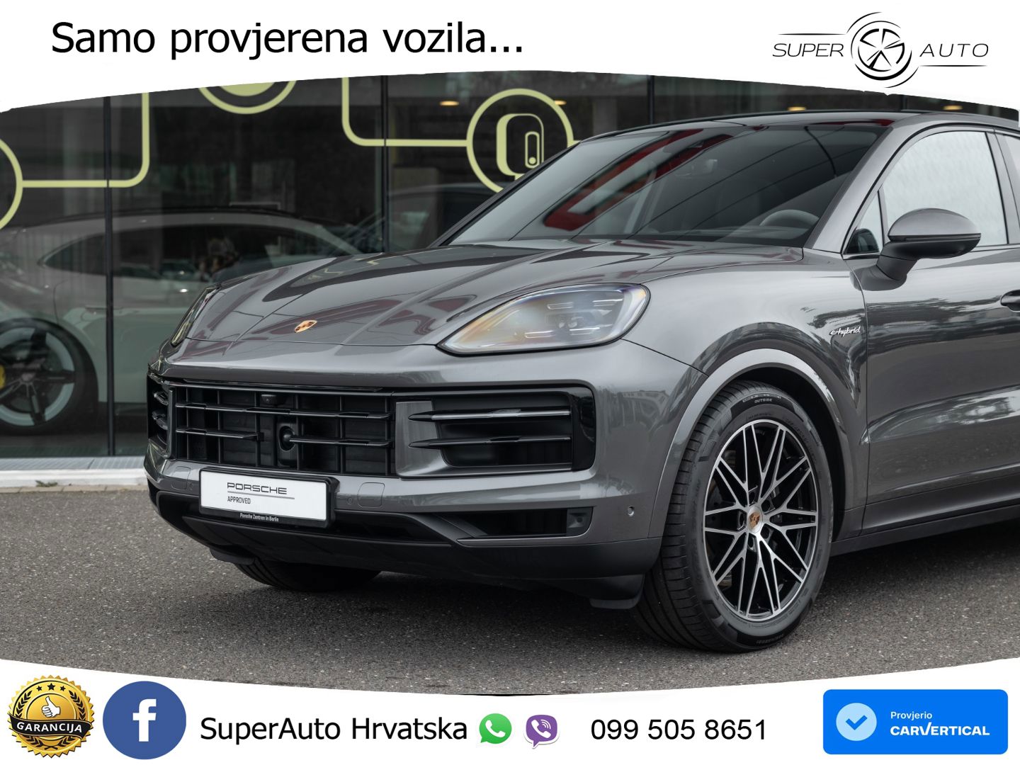 Porsche Cayenne Coupe 3.0 V6 (470 KS) E-Hybrid Tiptronic S