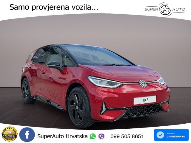 Volkswagen ID.3 GTX 84 kWh (286 KS)