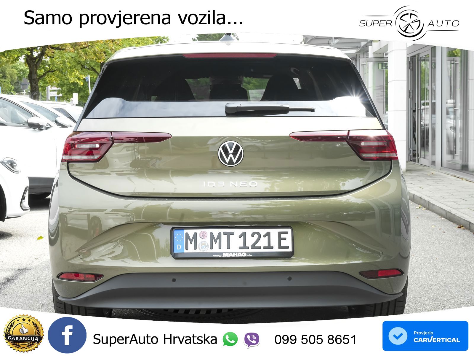 Volkswagen ID.3 79 kWh (231 KS) LED+GR SJED+ACC