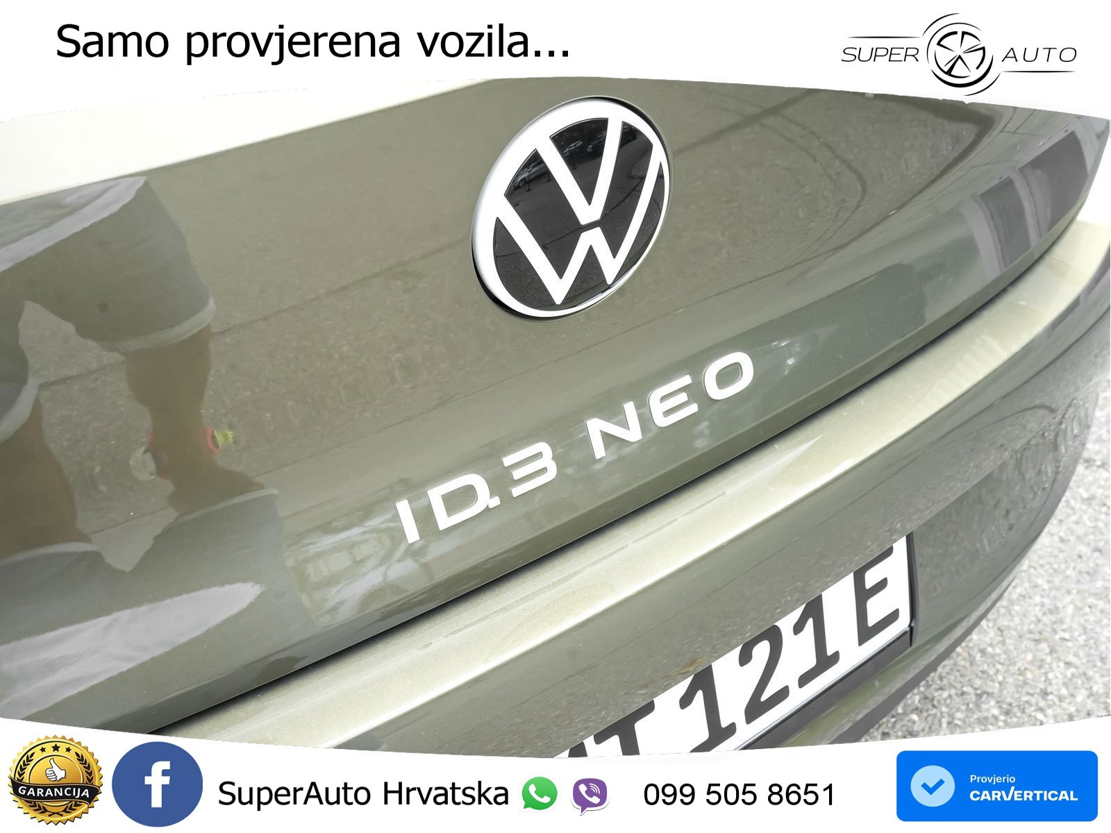Volkswagen ID.3 79 kWh (231 KS) LED+GR SJED+ACC